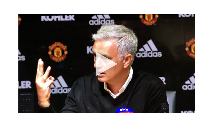 Mourinho powiedział TE SŁOWA, po czym wyszedł i jeszcze domagał się szacunku [VIDEO]